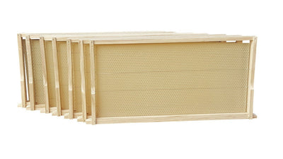 New Zealand Made Painted & Wax dipped  Box 10 Frames with optional Frames,Beekeeping,beekeeping gear,oz armour