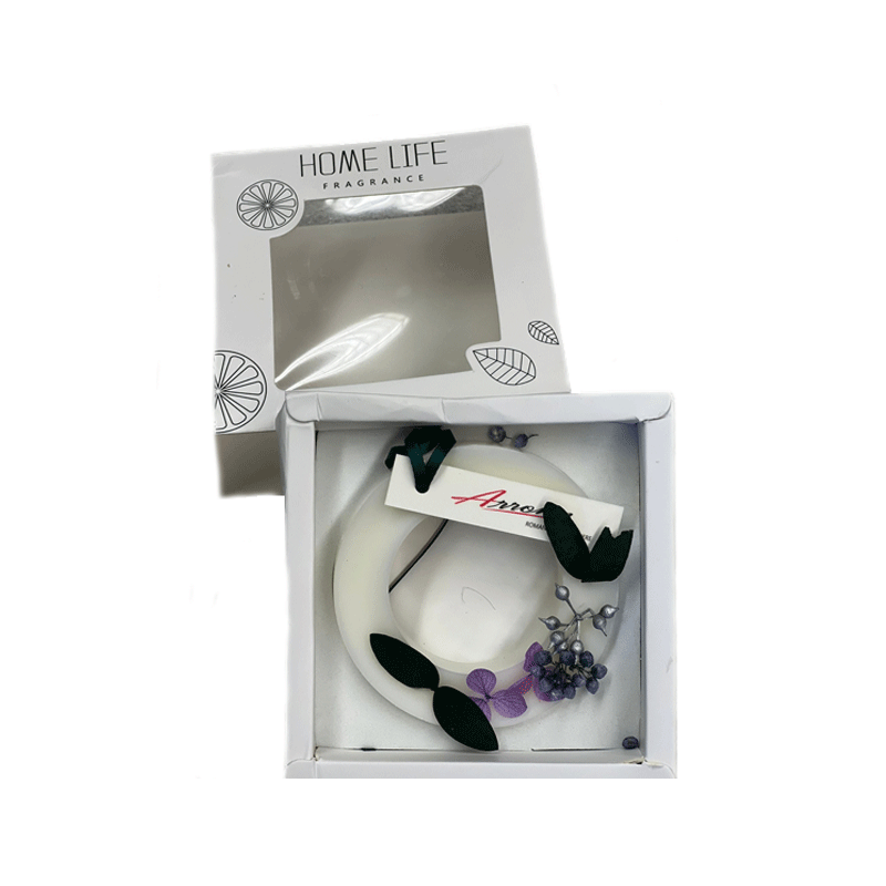 Dried Flower And Leave Scented Candle