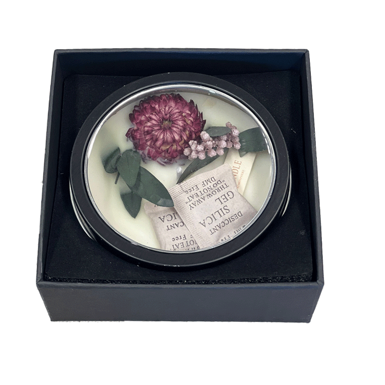 Straw Flower Scented Candle