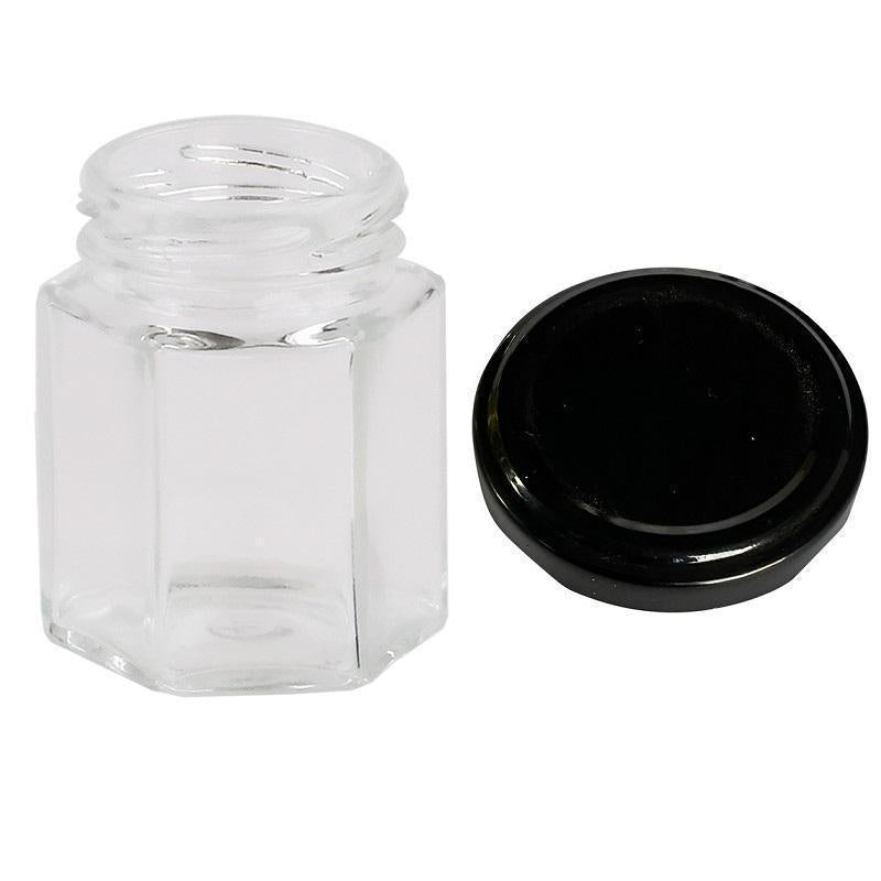 CONTAINERS WITH BLACK LIDS