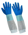Rubber Gloves with three Layer Mesh Ventilation