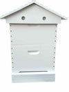 Gabled Telescopic Beehive Assembled & Painted with Mesh Bottom Board