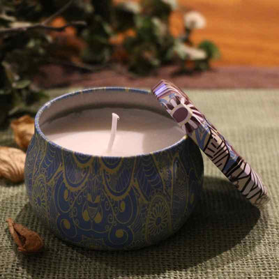 Blue Bells Scented Candle Pot