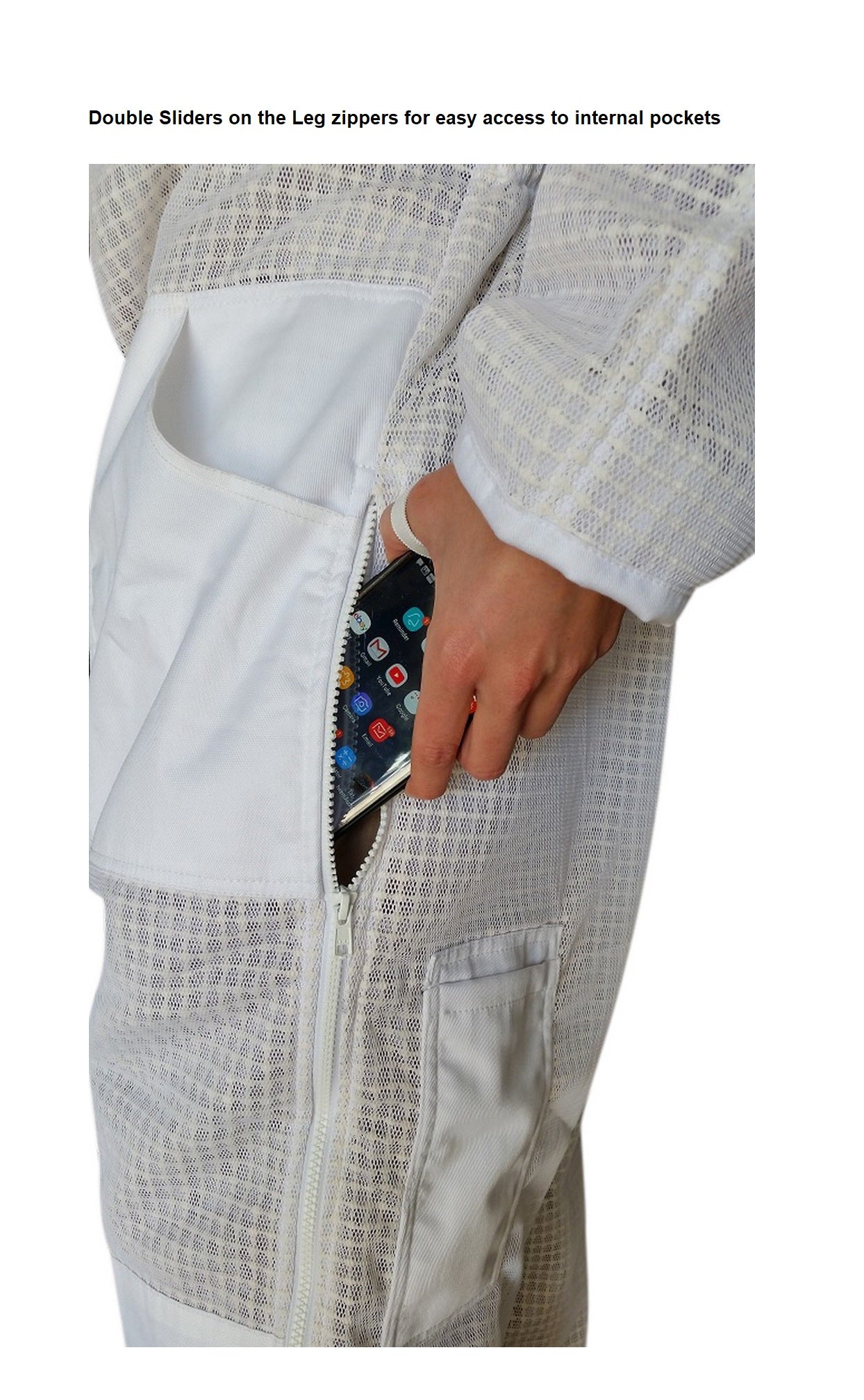 OZ ARMOUR Beekeeping Suit Ventilated Super Cool Air Mesh with Round Brim Hat Beekeeper Costume Kit,Beekeeping,beekeeping gear,oz armour