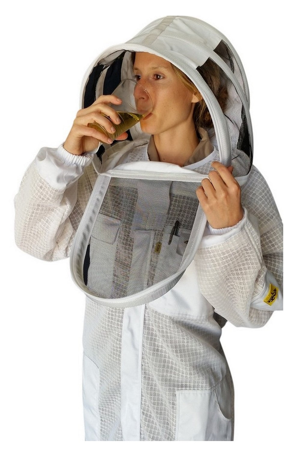 Quick Beekeeping Starter Kit with 3 Layer Mesh SUIT - Beekeeping Gear