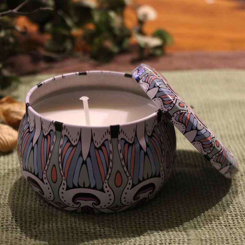 Blue Bells Scented Candle Pot